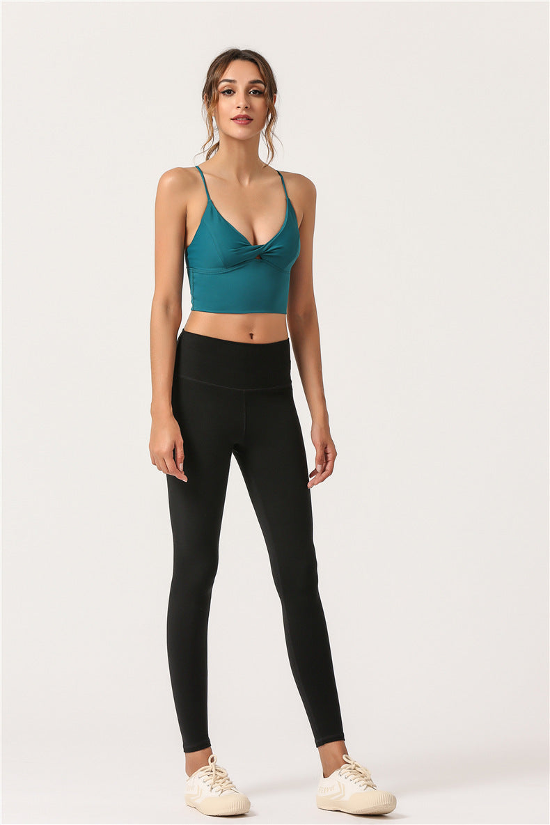 Beauty Back Yoga Fitness Vest – Slim Fit, Breathable, and Perfect for Workouts