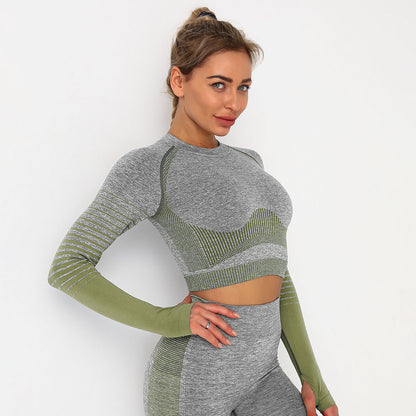 European and American seamless yoga suits