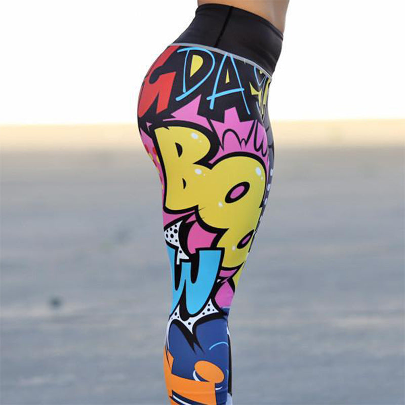 Yoga Fitness Leggings Women Pants Fitness Slim Tights Gym Running Sports Clothing trendy