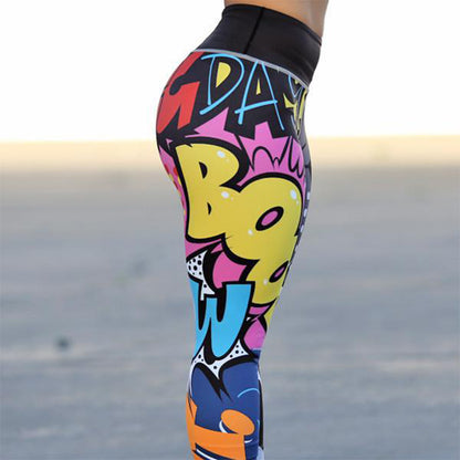 Yoga Fitness Leggings Women Pants Fitness Slim Tights Gym Running Sports Clothing trendy
