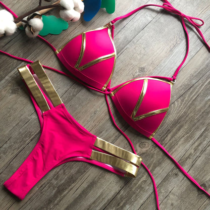 Bronzing bikini trendy