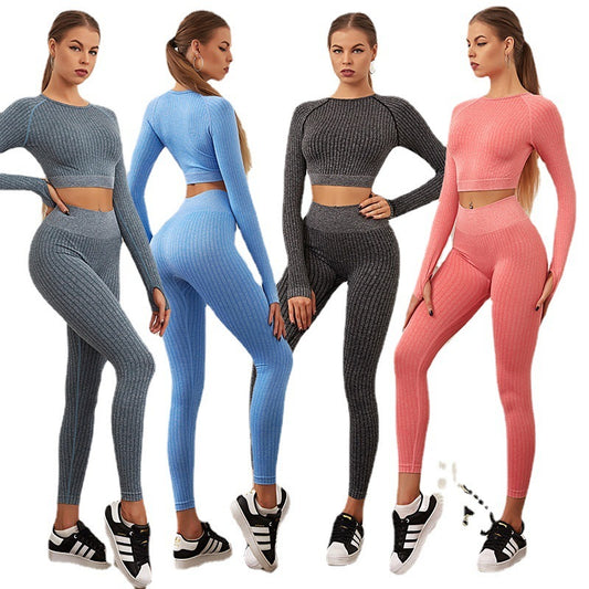 Winter New Women Suits Gym Fitness Leggings trendy