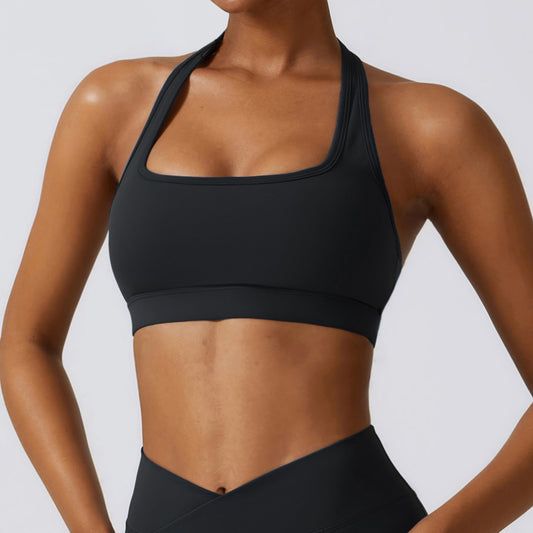 Women's Halter Shockproof Yoga Bra Sports Underwear fashion