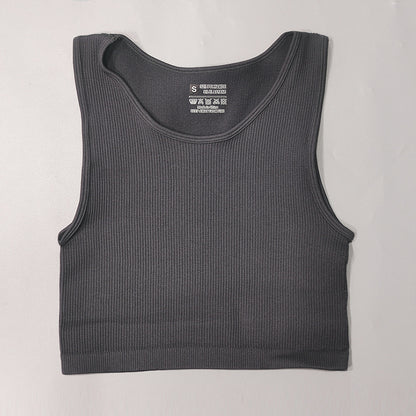 Quick Dry Thread Fitness Vest Beautiful Back Sports Seamless Underwear trendy