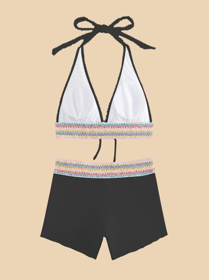 Women's Split High Waist Bikini Suit trending