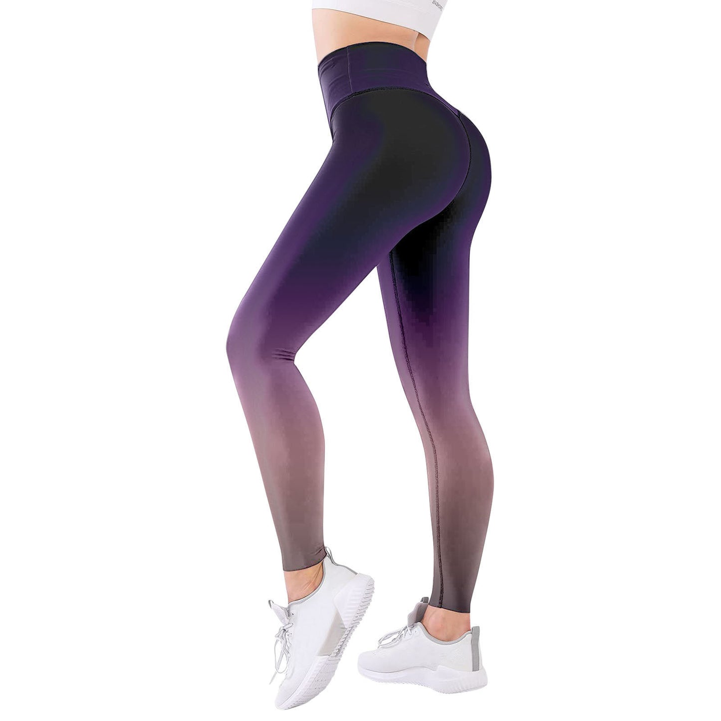 Women's Fitness Sports Yoga Pants Stretch Digital Printing Leggings