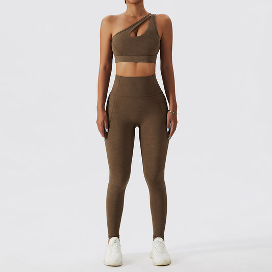 Sports Underwear Gathers Back Yoga Bra Fitness Suit For Women trendy