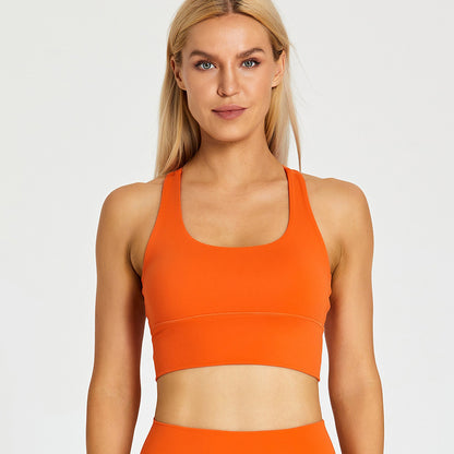 Fitness Bra With Chest Pad Cross Beauty Back Exercise Underwear fashion