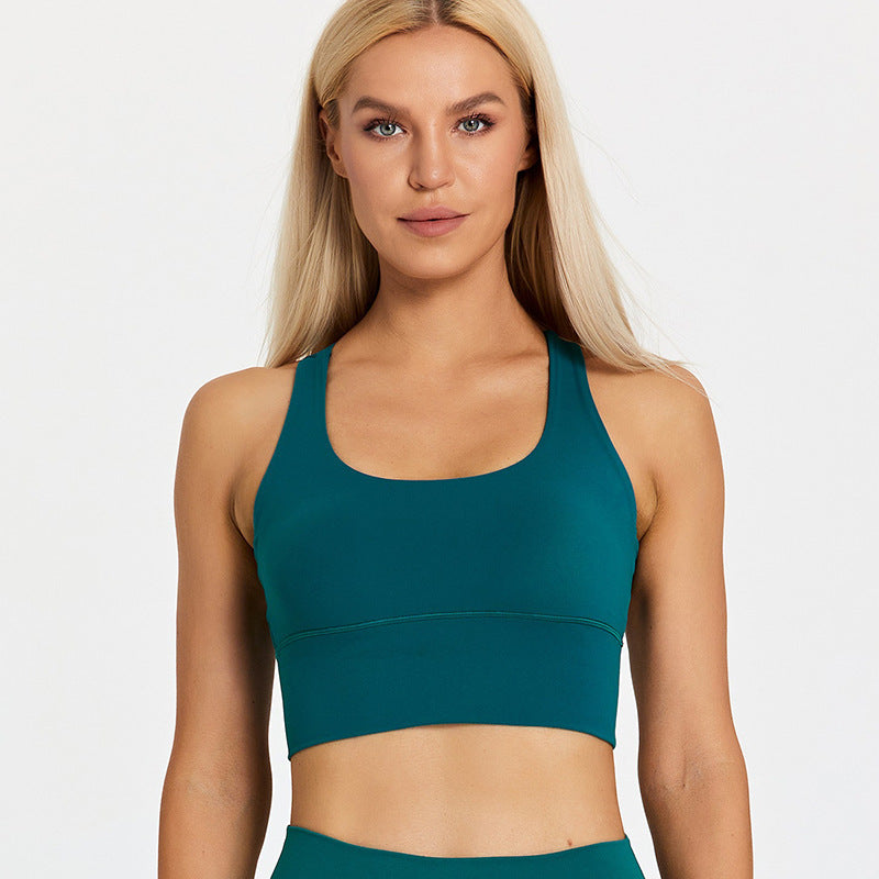 Fitness Bra With Chest Pad Cross Beauty Back Exercise Underwear fashion