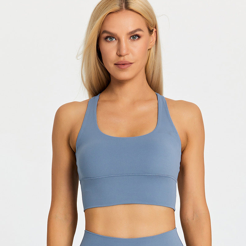 Fitness Bra With Chest Pad Cross Beauty Back Exercise Underwear fashion