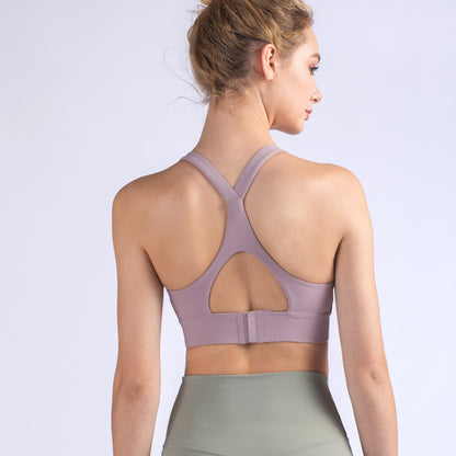 Women'S Hollow Buckle Sports Fitness Bra trending
