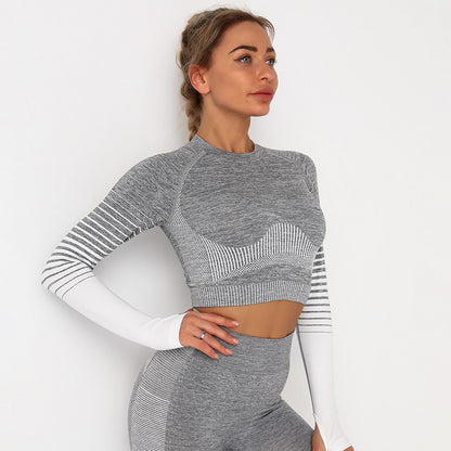 European and American seamless yoga suits