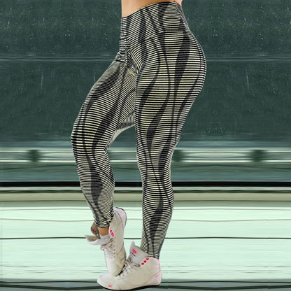 Skull Print Leggings Yoga Fitness Sweatpants Women trendy