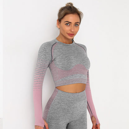 European and American seamless yoga suits