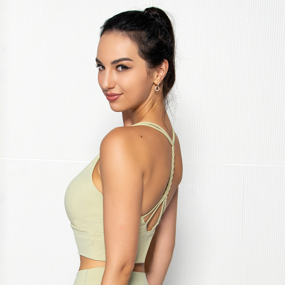 Fitness Bra Sports Beautiful Back Yoga Vest